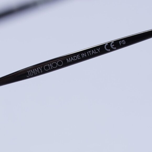 🕶️ New Jimmy Choo JC230 0807 00  Eyeglasses - Black with Glitter Frame 54mm - Picture 7 of 8